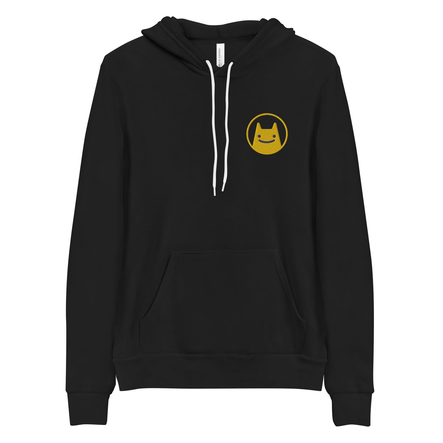 Aeolidia Coziest Pullover Hoodie Black flatlay