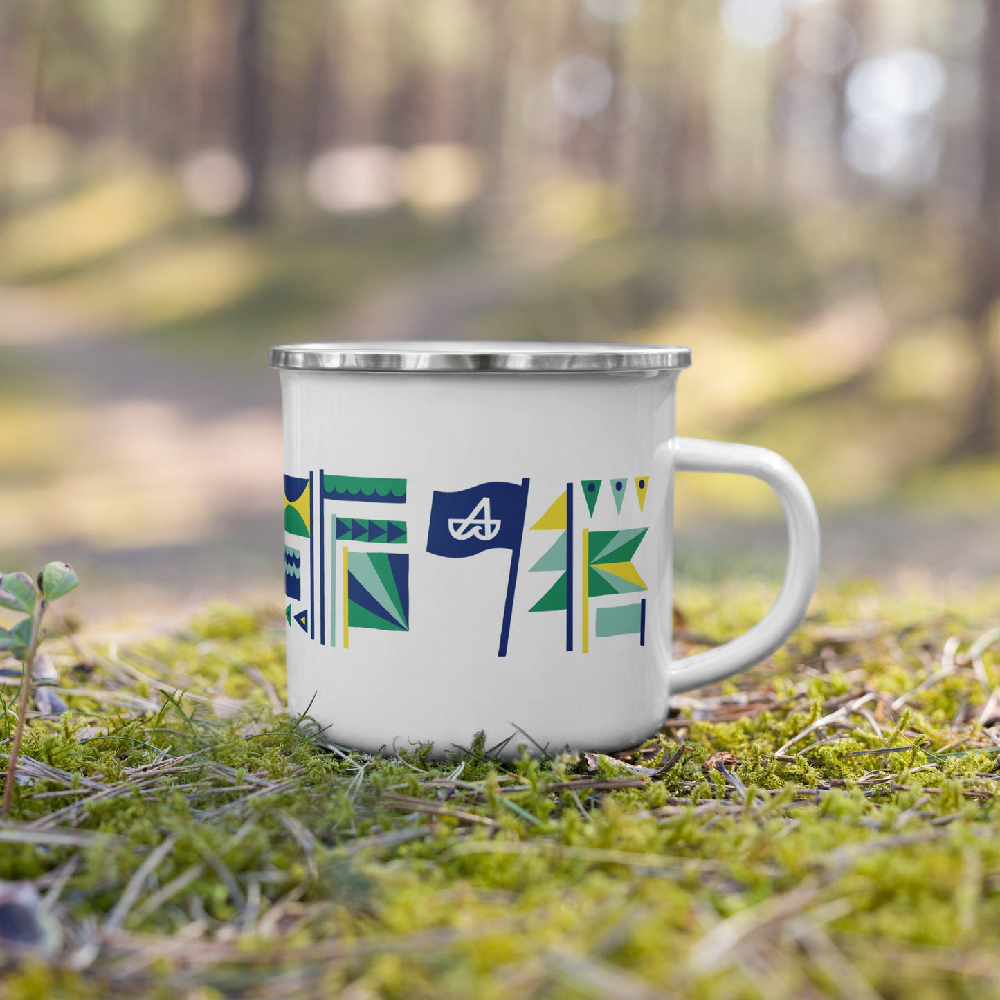 Shipshape Enamel Mug